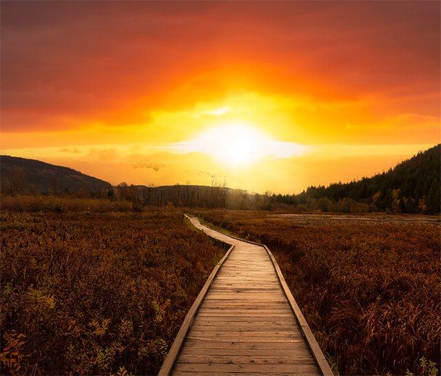 Beginn einer wunderbaren Reise